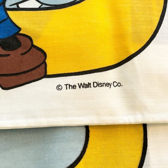 VTG 80s DISNEY ABC Alphabet STANDARD Pillowcase Mickey Minnie (3) AVAILABLE - Picture 5 of 7